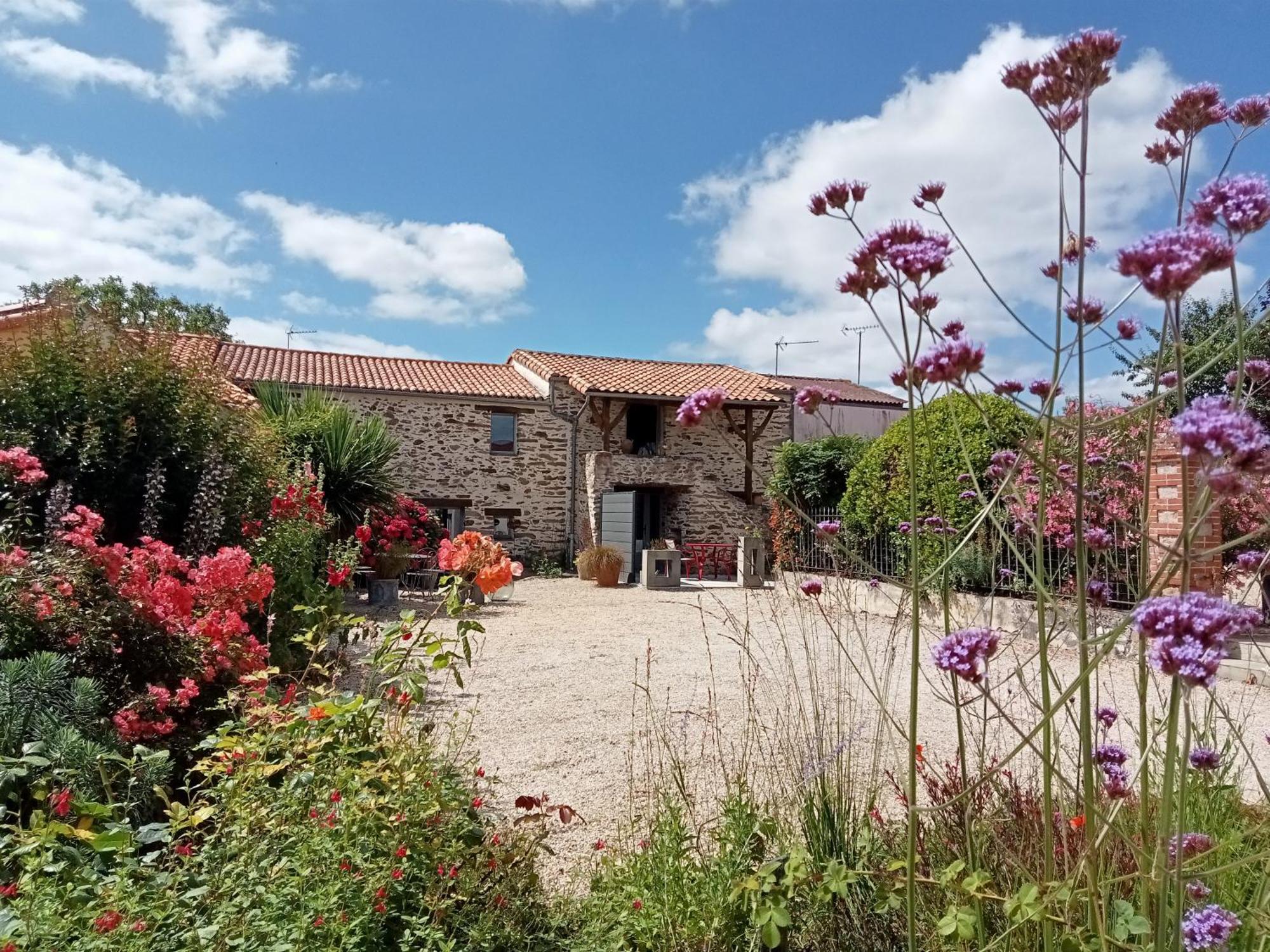 Bed and Breakfast Fleur De Vigne Monnieres  Exteriér fotografie