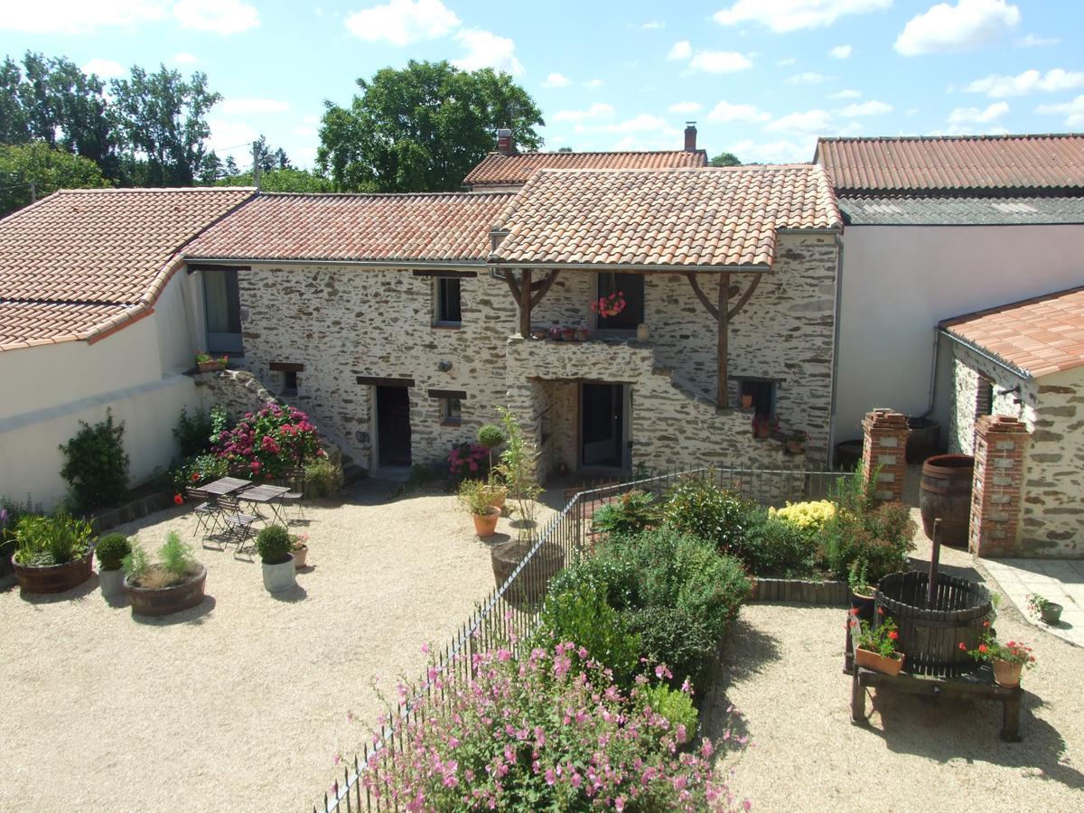 Bed and Breakfast Fleur De Vigne Monnieres  Exteriér fotografie